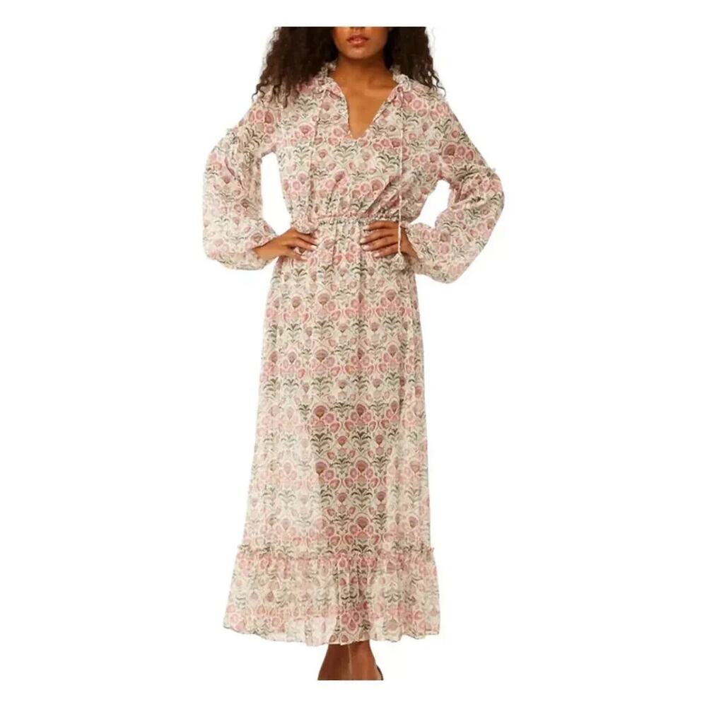 Misa Women’s Los Angeles Amata Bohemian Maxi Floral Dress Size S NWT $390